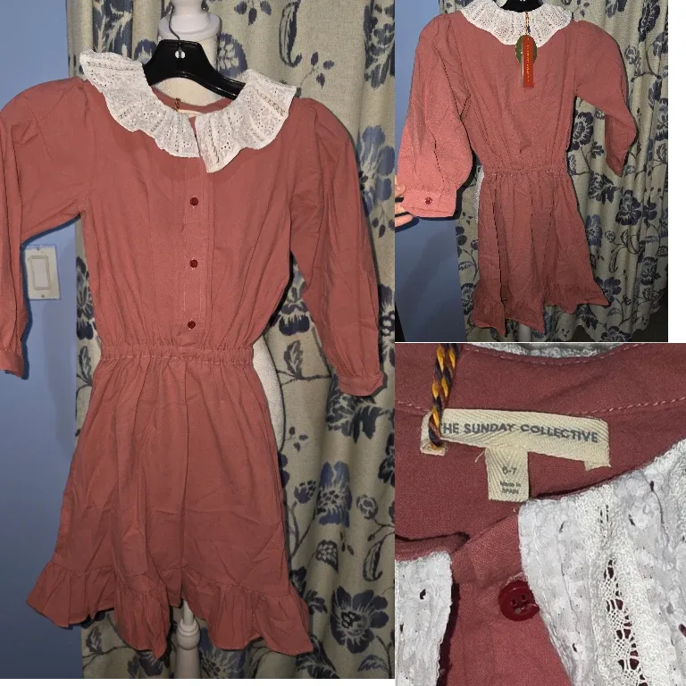 Girls dress. The Sunday Collective Size 6-7