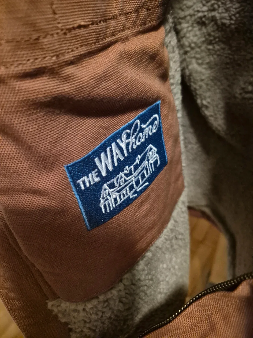 NWT)Carhartt Washed size LG Men's Duck Sherpa-Lined Vest - image indicator(5)