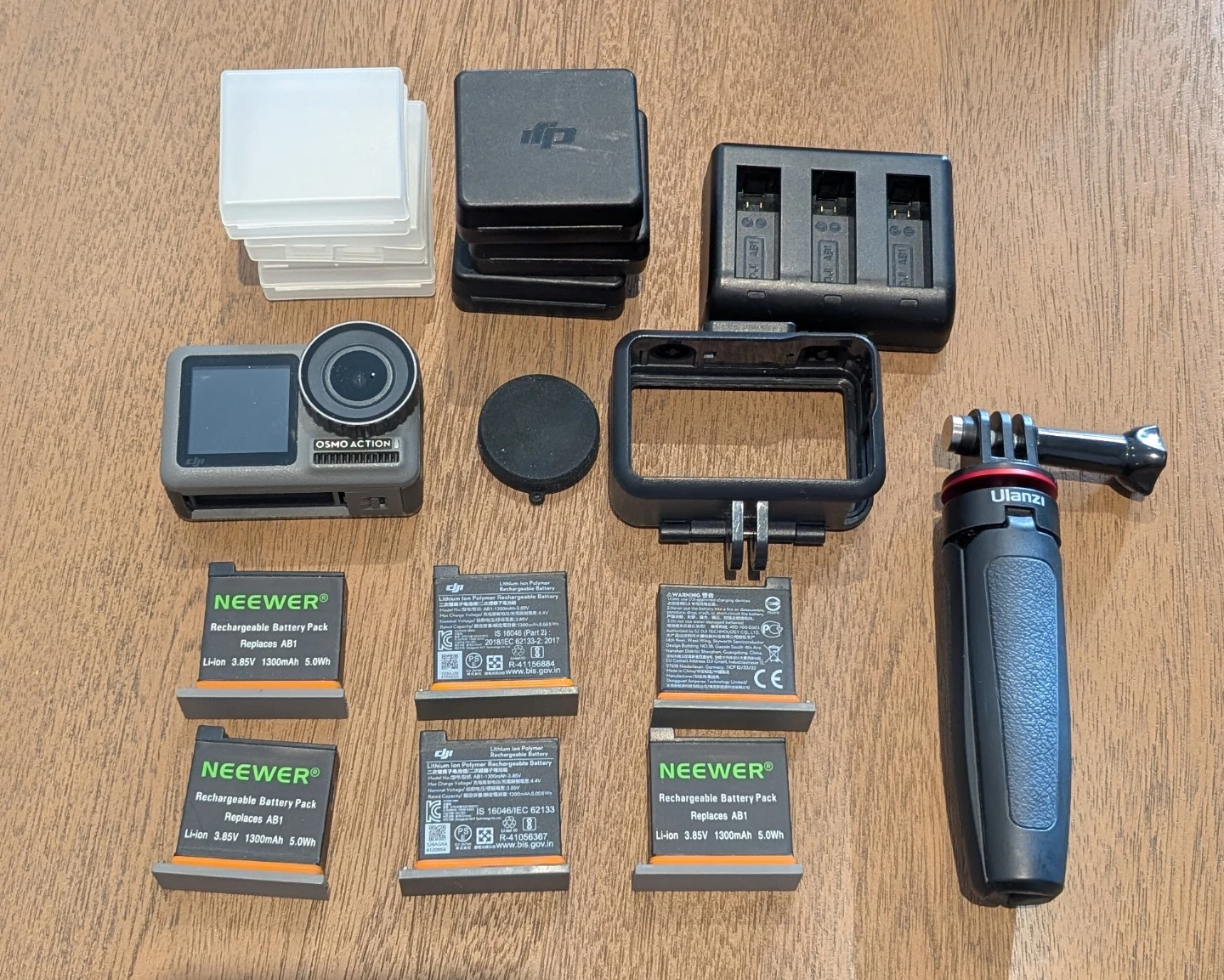 DJI Osmo Action Camera with Accessories (6 batteries)