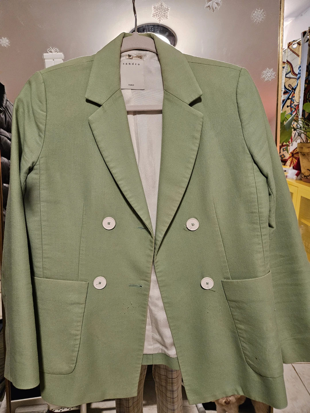 Sandro Paris Green Blazer - photo 2