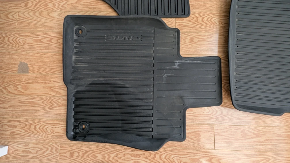 Honda Civic Floor Winter Mats - Great Condition - photo 2