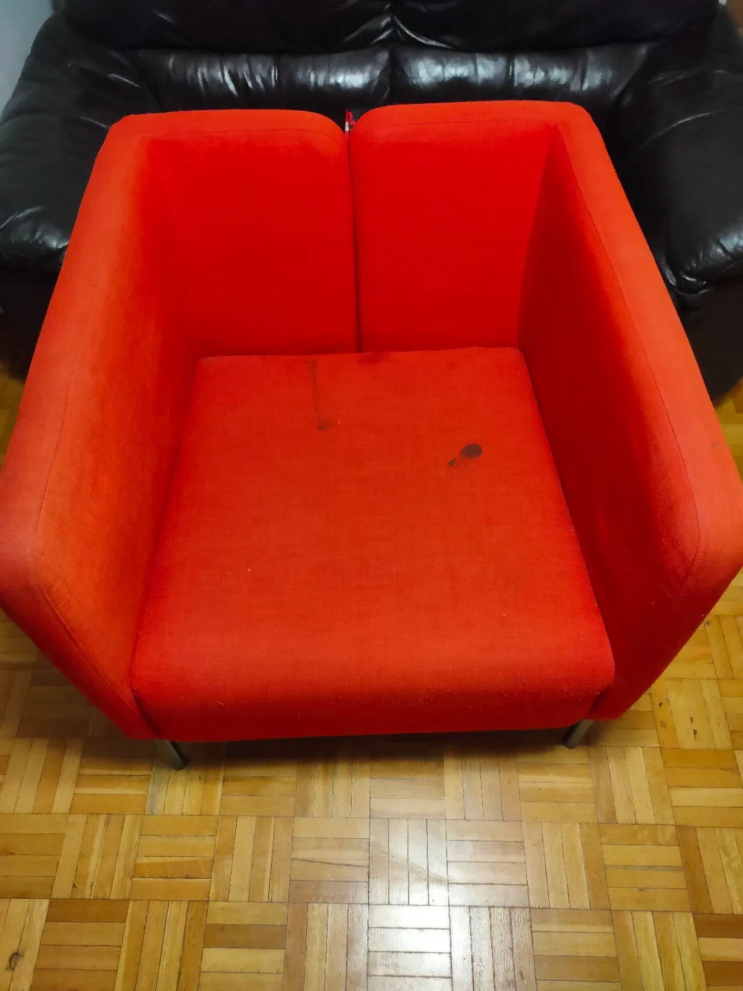 IKEA Red Armchair, Sofa image indicator(2)