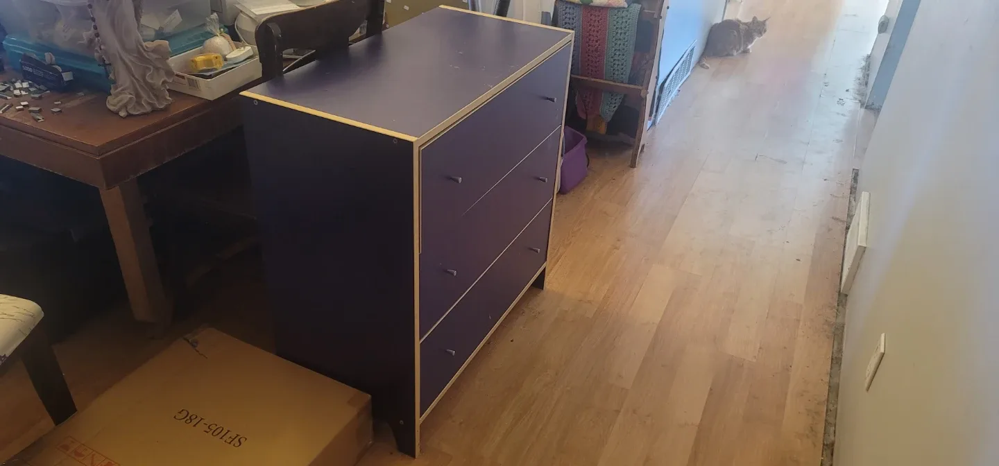 Blue 3-Drawer Dresser image indicator(2)