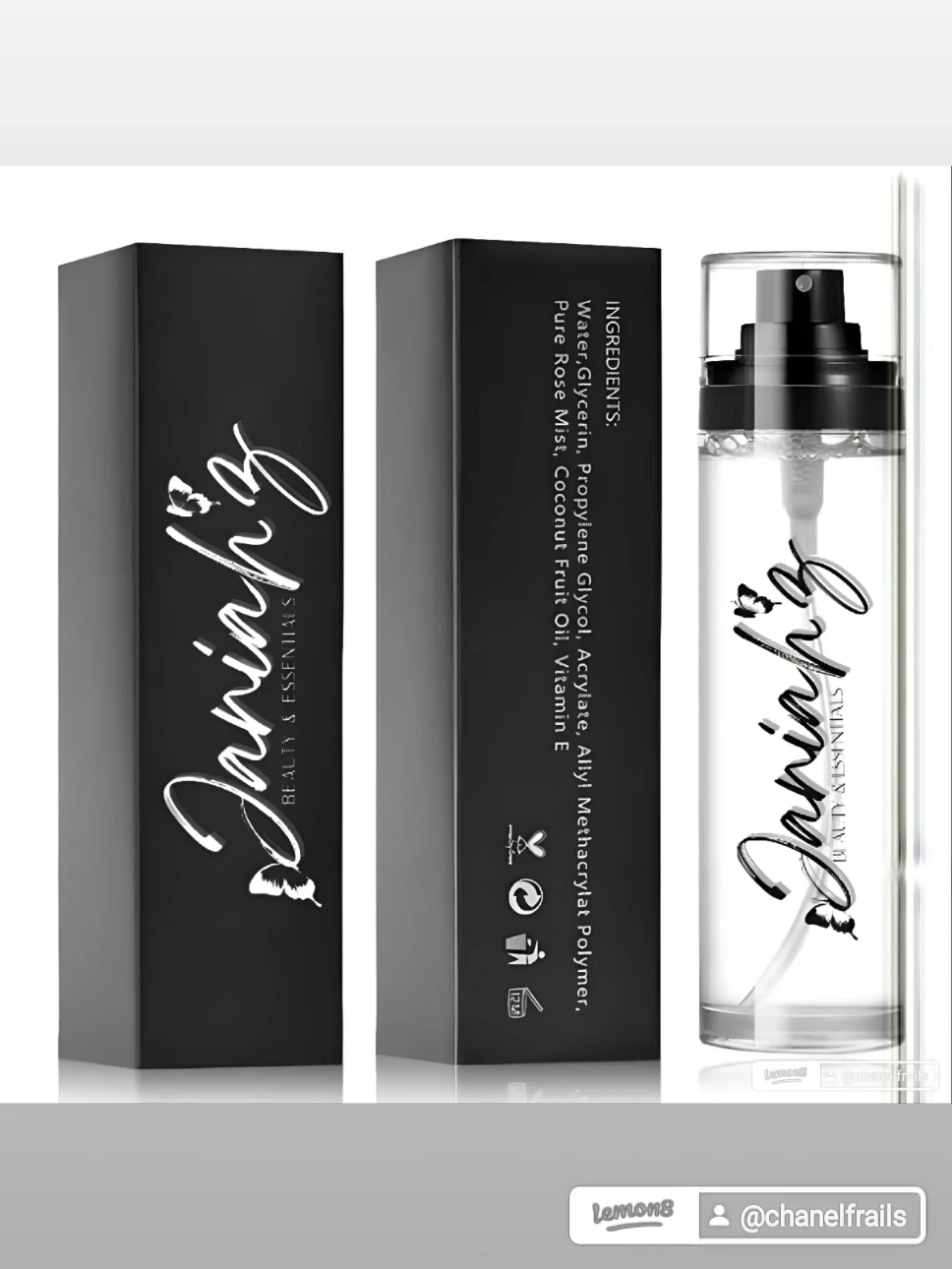 Janiah Beauty Essentials Makeup Setting Spray - photo 2