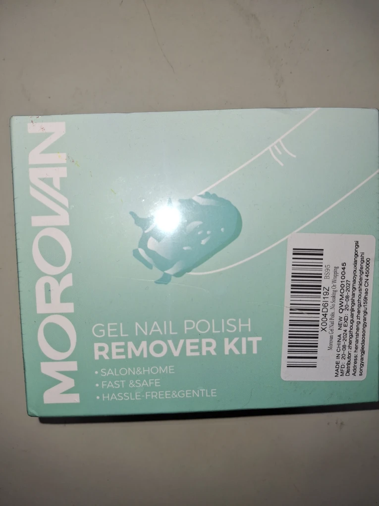 Morovan Gel Nail Polish Remover Kit