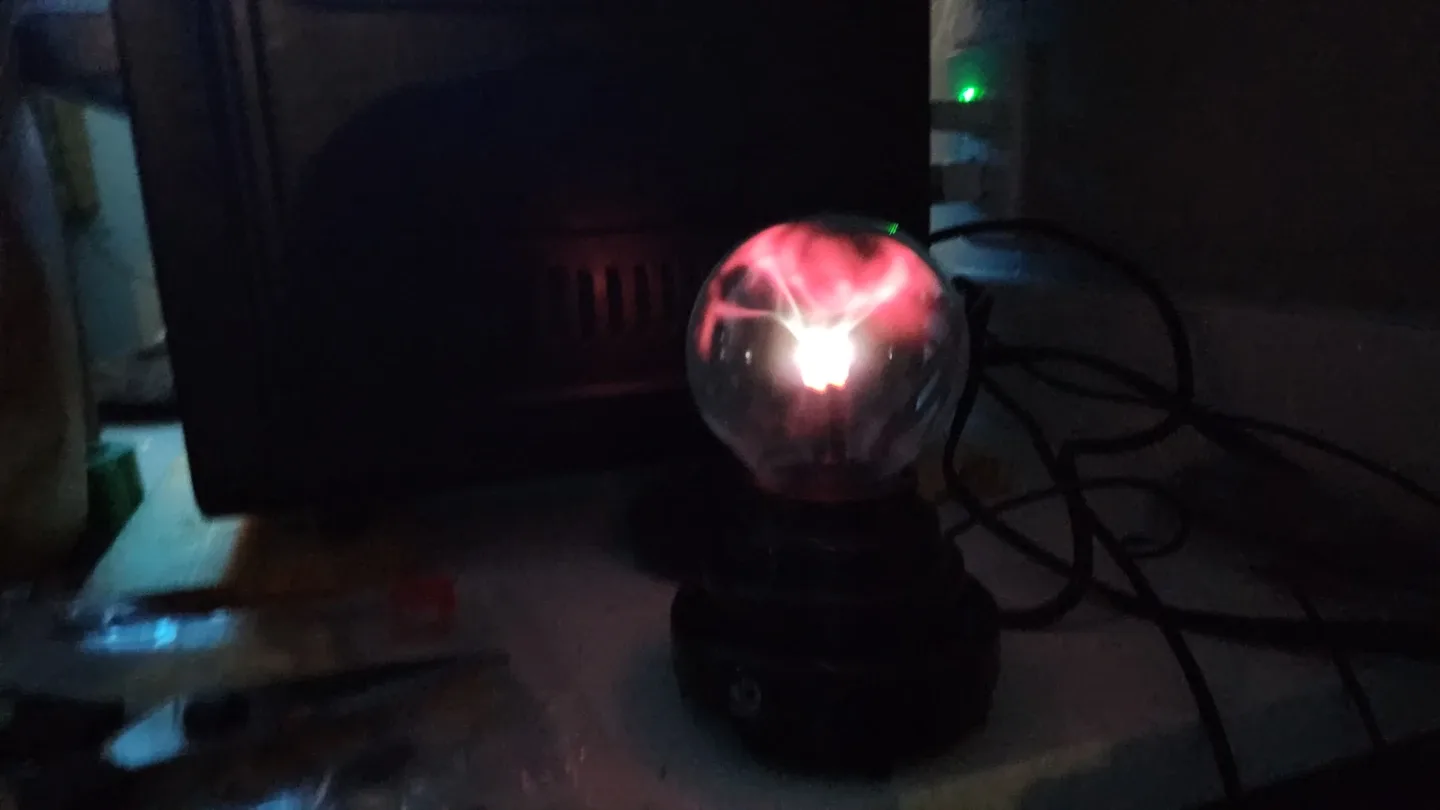 Plasma Ball Lamp image indicator(3)