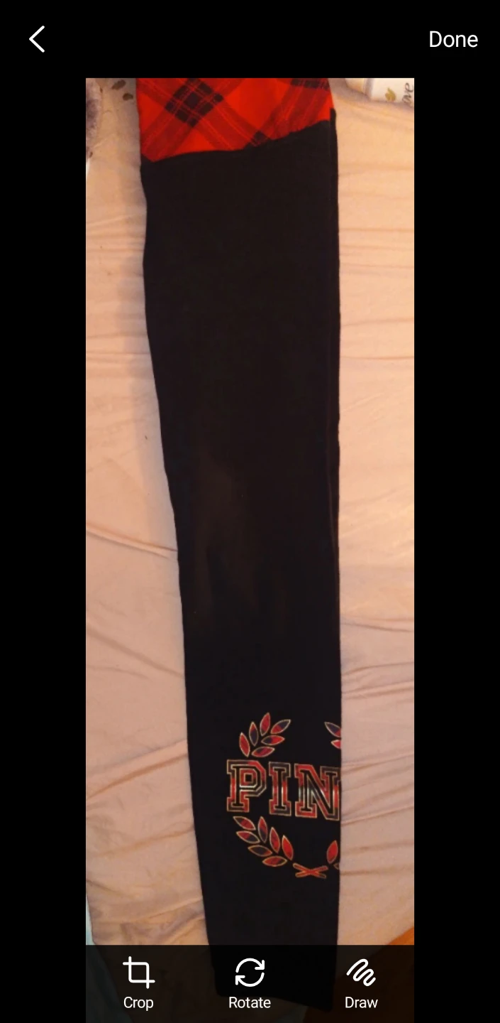 PINK Victoria's Secret Black Leggings - photo 4