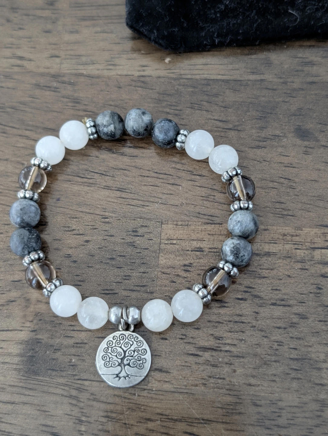 Prana Heart Labradorite & Rose Quartz Bracelet - photo 2
