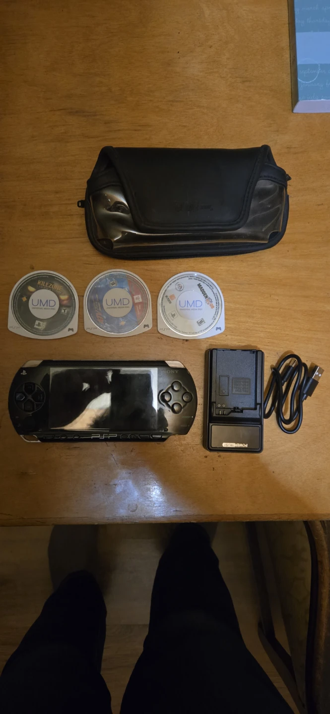 Sony PSP 1001 with games (mint condition)