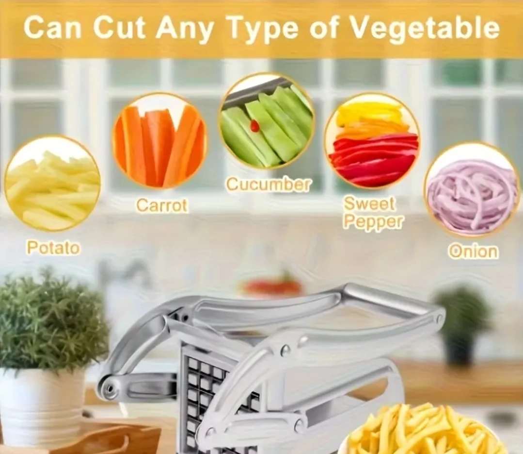 French Fry Cutter - Silver - photo 4