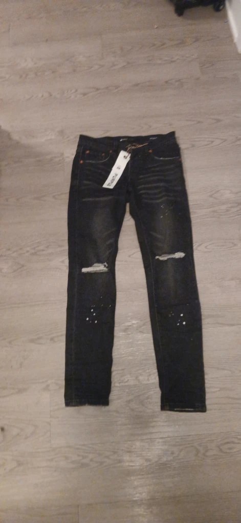 Purple Brand Black Jeans - Size 28