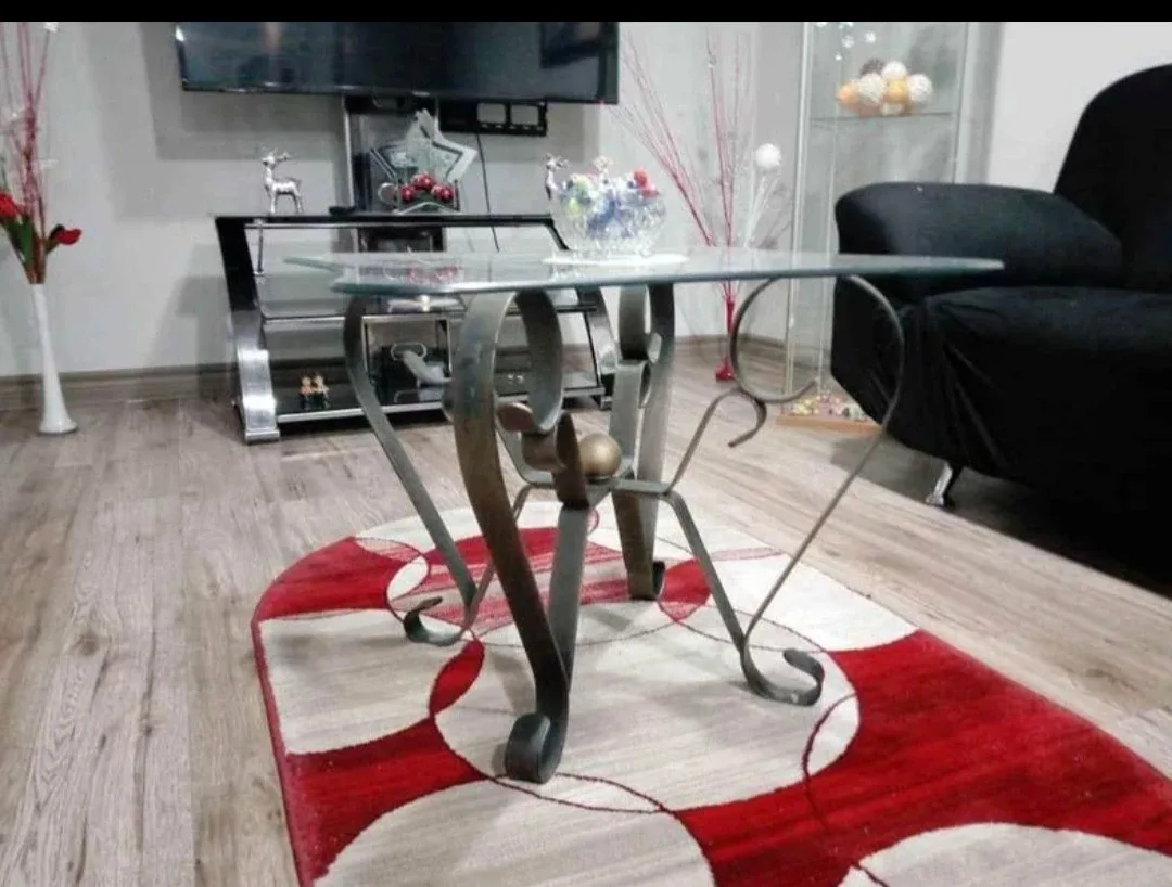 Glass Top Coffee Table