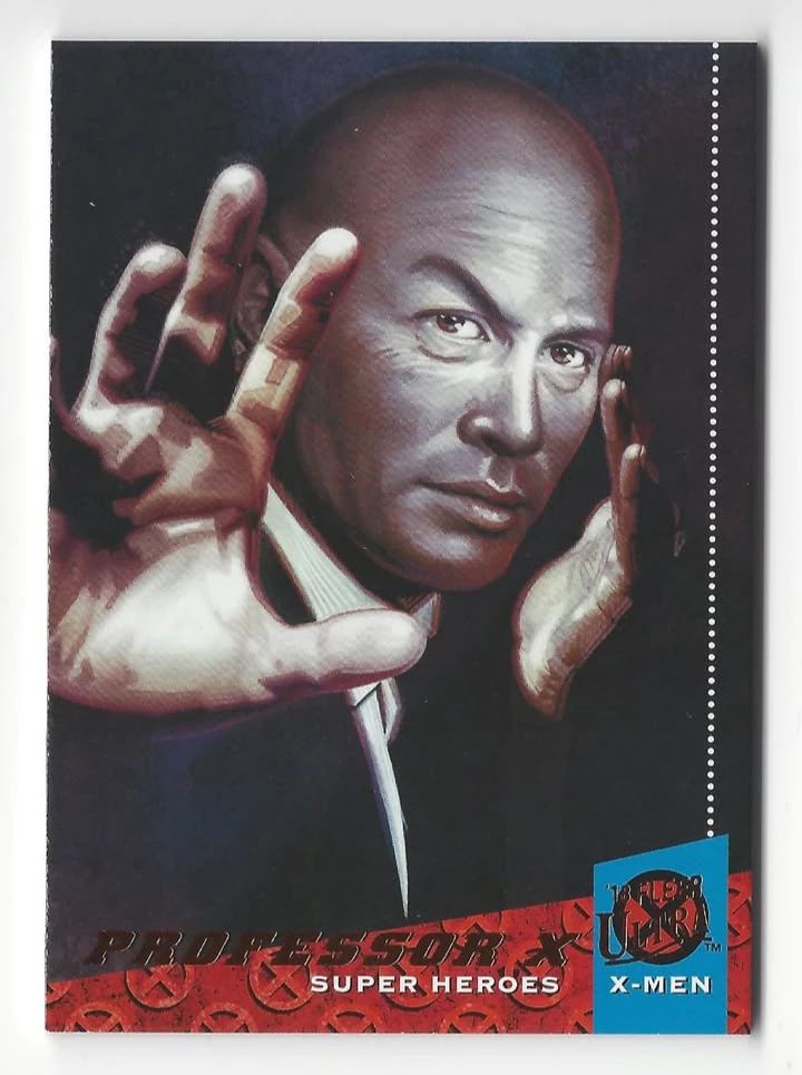 2018 Fleer Ultra X-Men Trading Card Heroes #55 Professor X