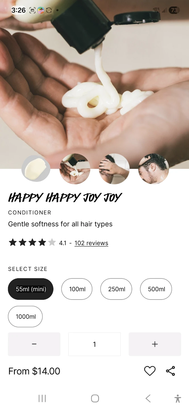 Happy Happy Joy Joy Conditioner 55ml