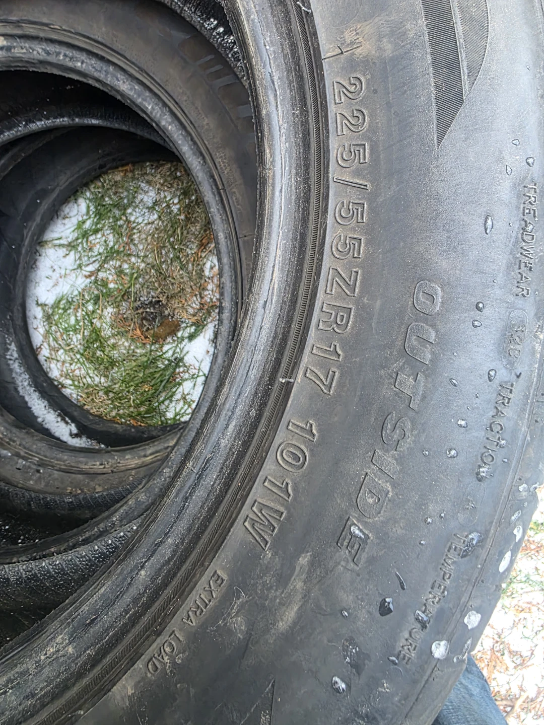 2X225/55/R17 tracmax privilo tx all season tires 2 only