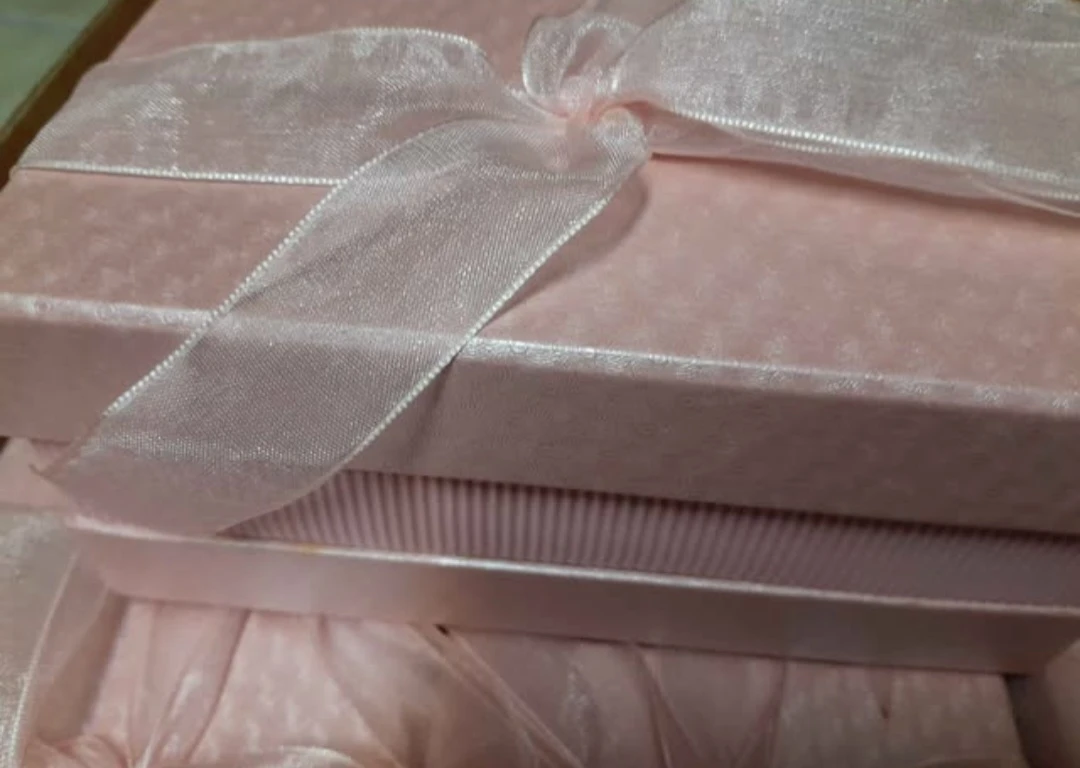Pink Gift Boxes with Ribbon