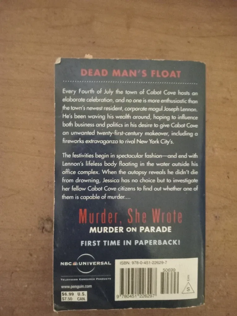 Murder She Wrote Murder on Parade Jessica Fletcher and Bain image indicator(2)