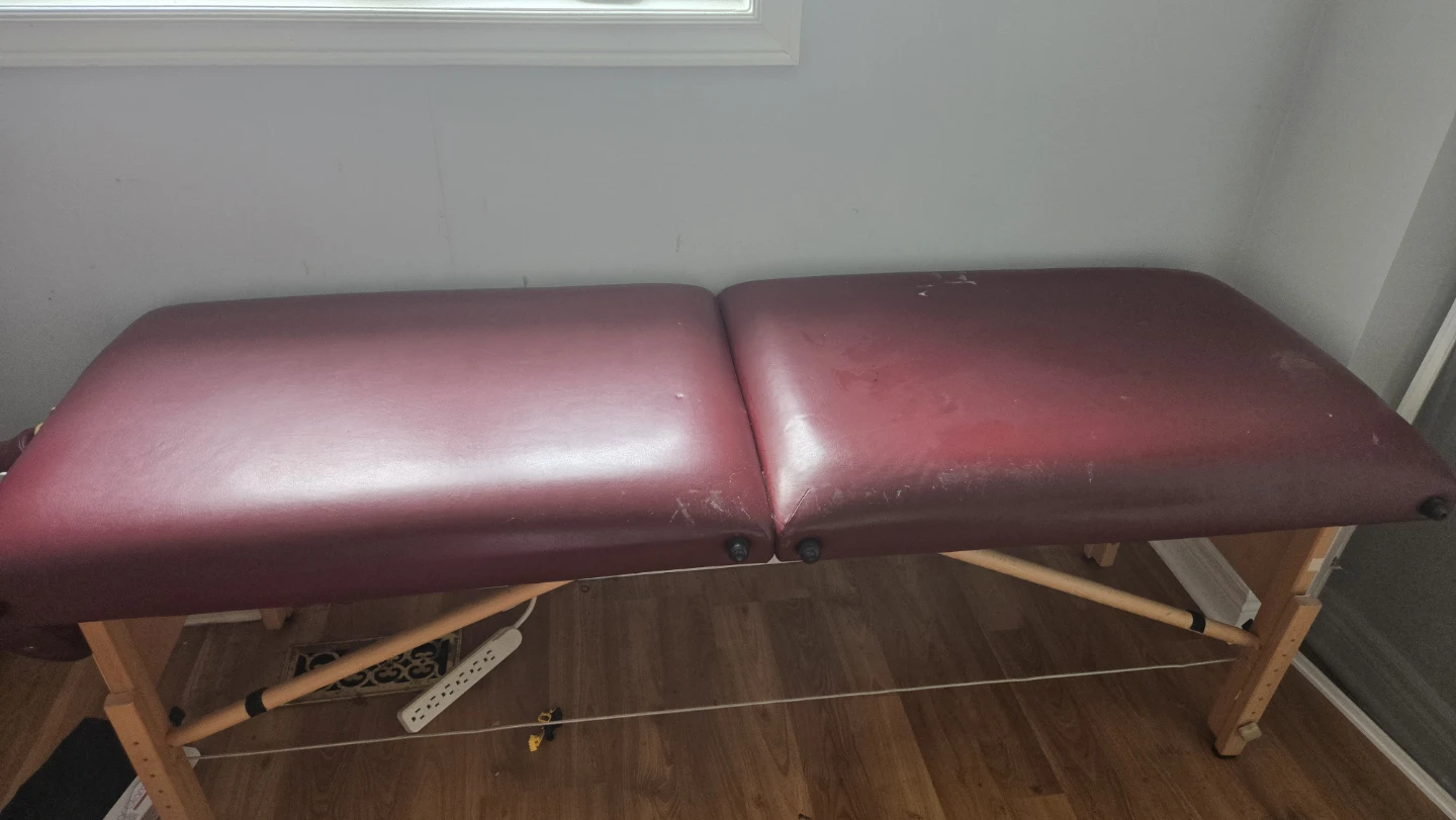 Massage Table - Burgundy