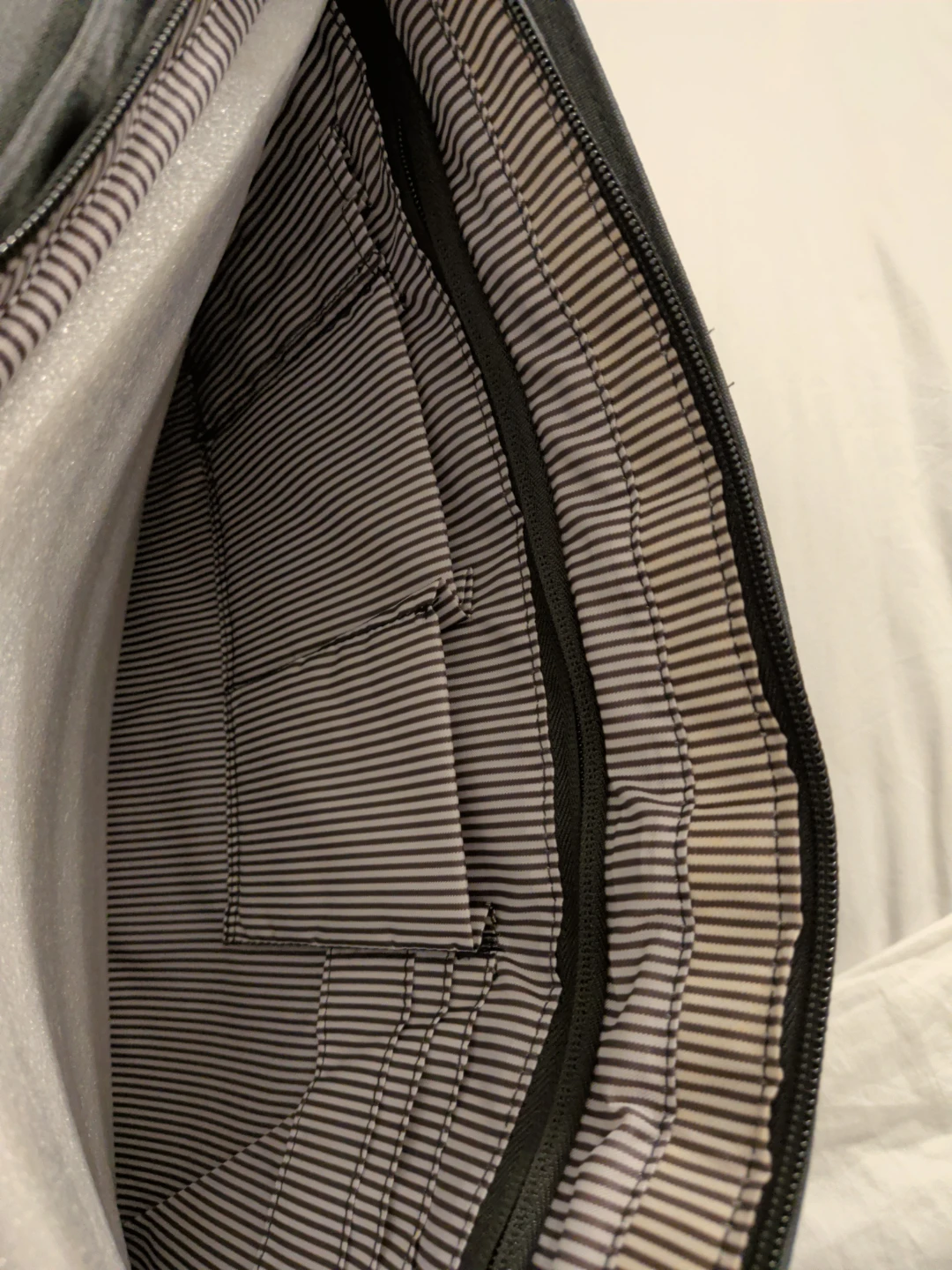 PKG Laptop Messenger Bag, Grey - photo 3
