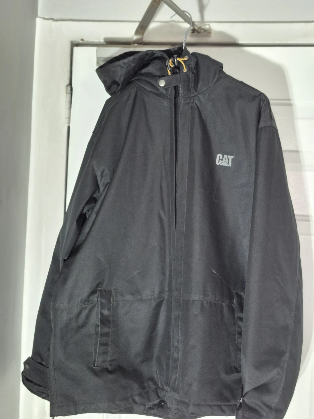 CAT Black Hooded Jacket