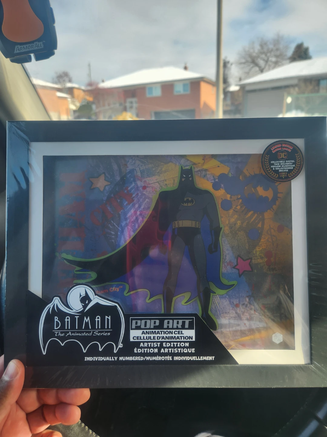 Batman Animated Series Pop Art Cel Artist Edition