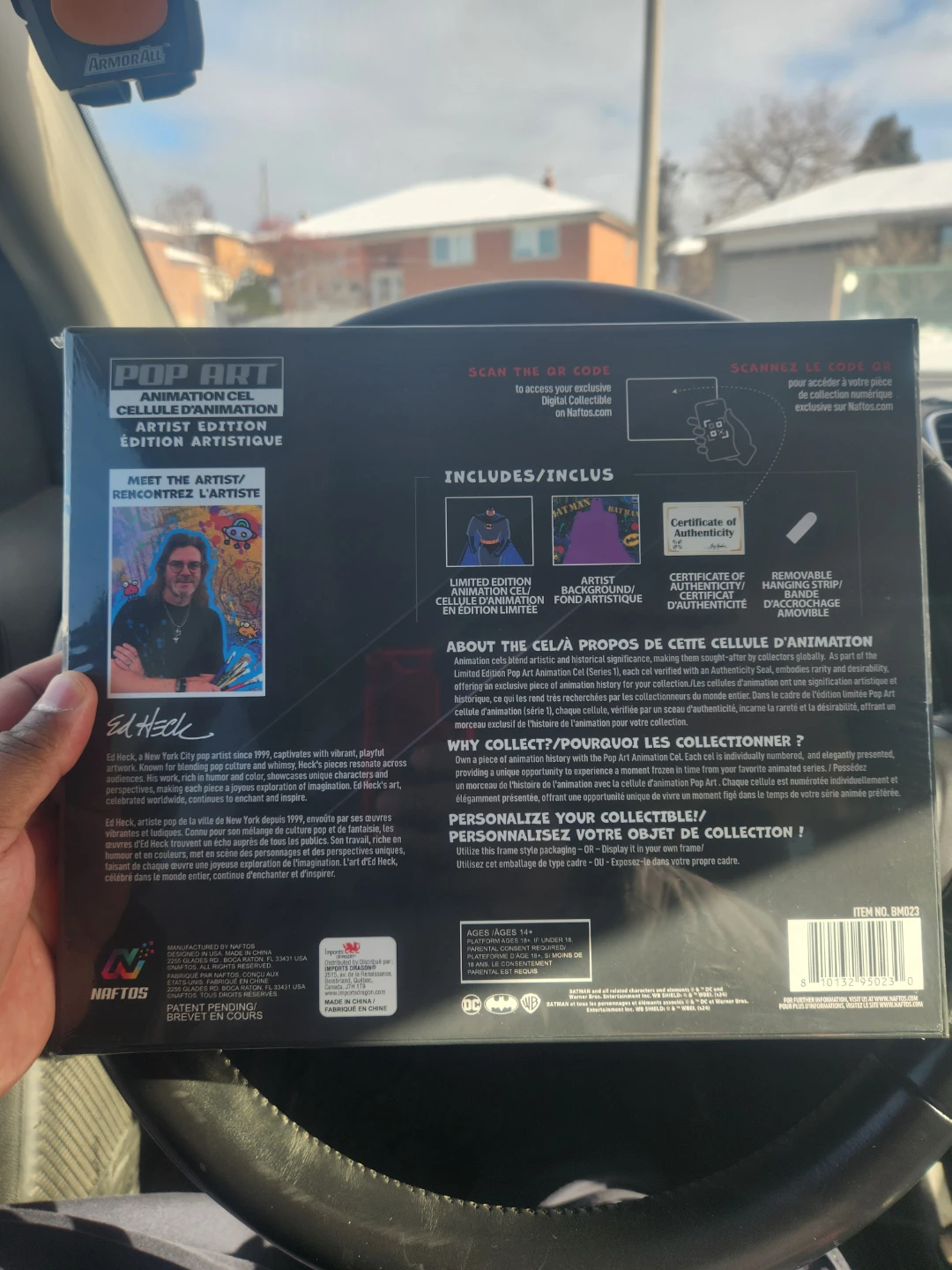 Batman Animated Series Pop Art Cel Artist Edition - photo 4