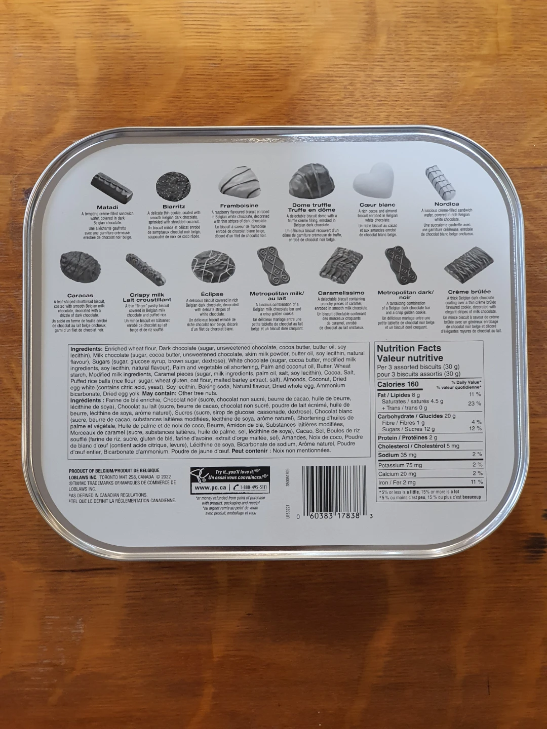 (NEW & SEALED) Belgian Chocolate Biscuit Collection 500g - photo 2