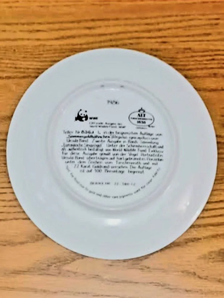 Vtg.W. German 22 Kt Gold Tirschenreuth Porcelain image indicator(5)