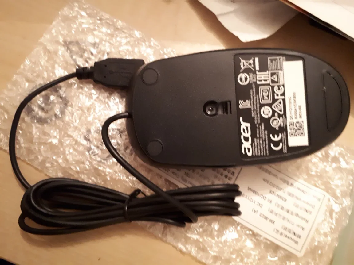 Acer USB Mouse - Black "#Cleanout image indicator(2)