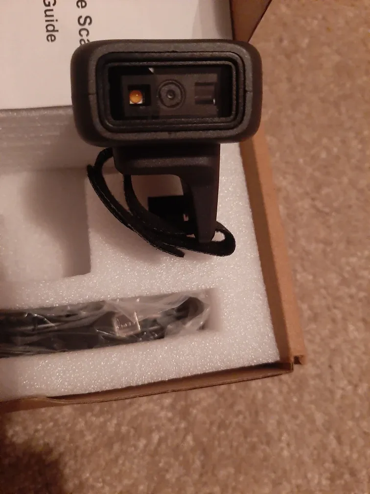 New iMarcone 2D Portable Finger Barcode Scanner image indicator(3)