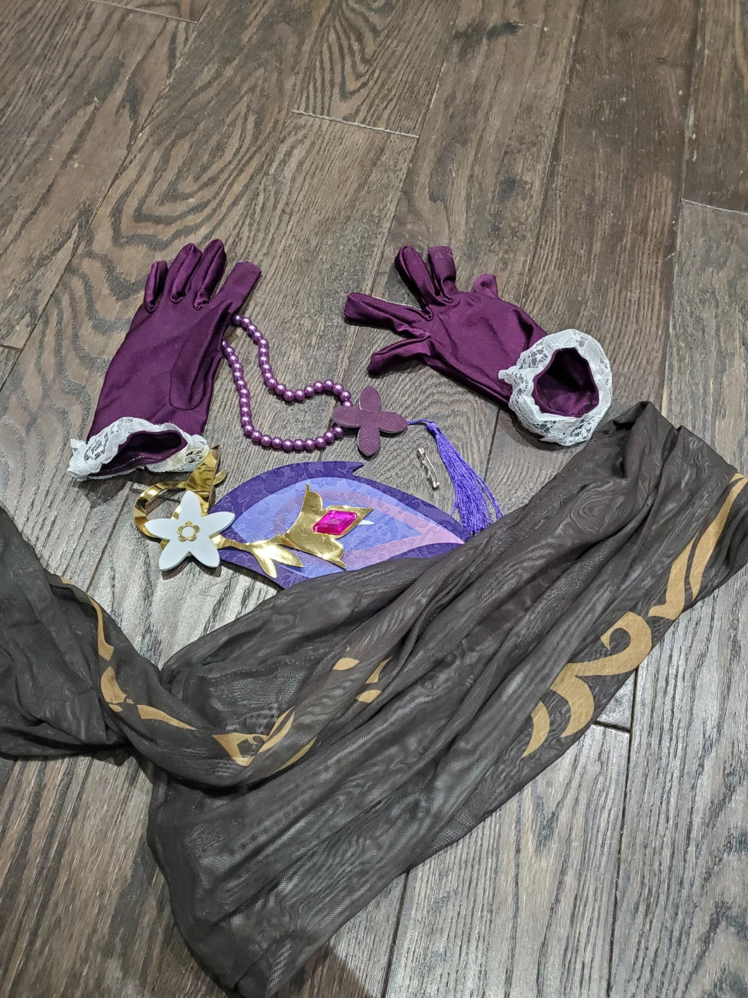 Genshin Impact Keqing Cosplay Set