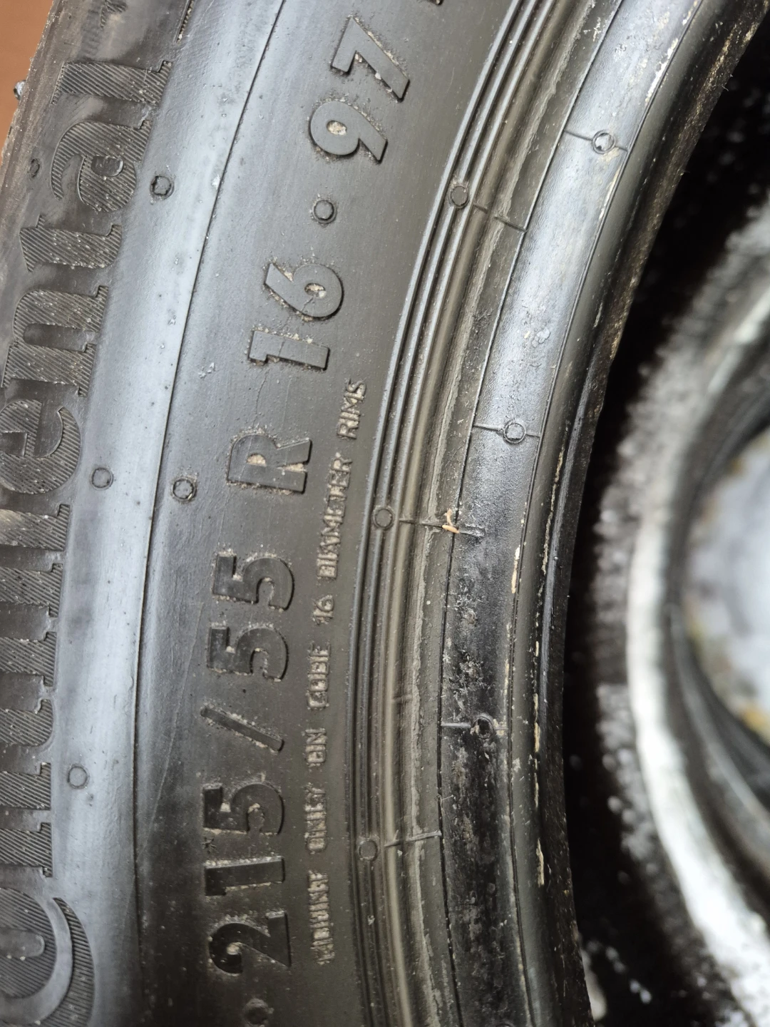 Continental 215/55 R16 Winter Tires - photo 4