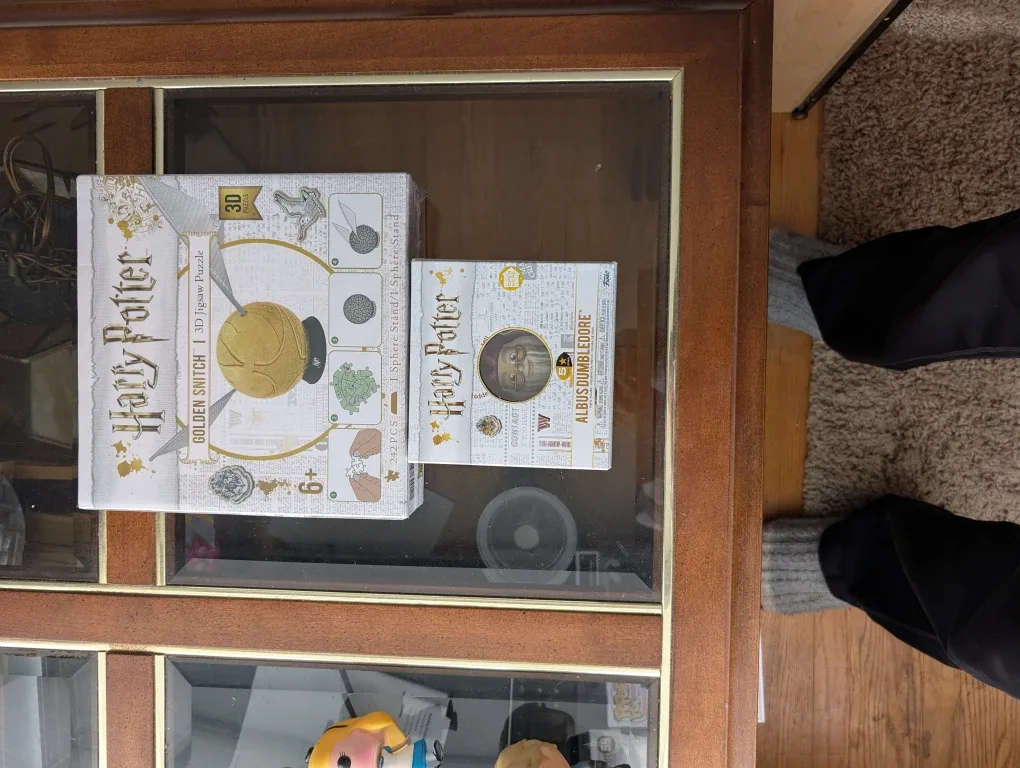 Harry Potter Golden Snitch & Dumbledore Puzzles