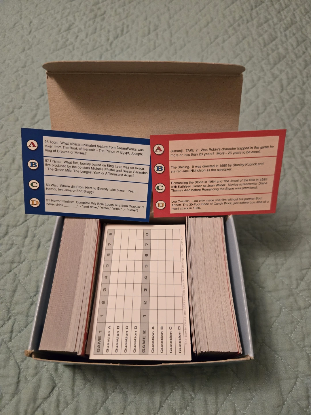 Book Lovers Movie Trivia Game - photo 2