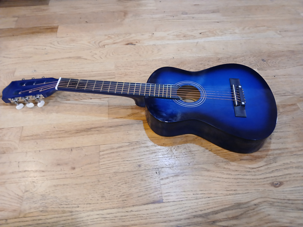 Ashthorpe B21 Blue Acoustic Guitar - photo 3