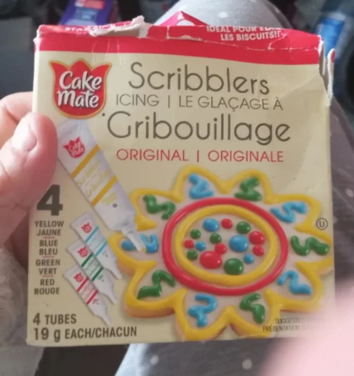 Cake Mate Scribblers Icing - 4 Tubes