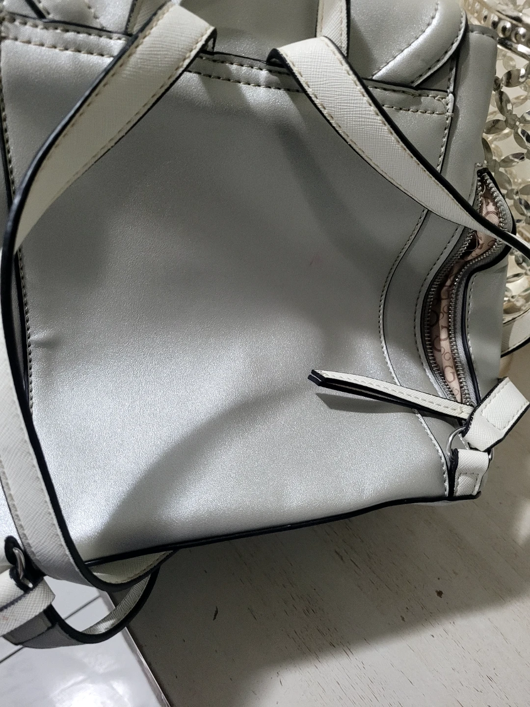 Guess Silver Backpack - photo 3