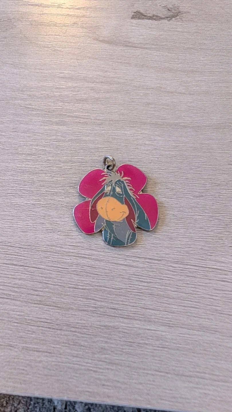 Eeyore Flower Charm