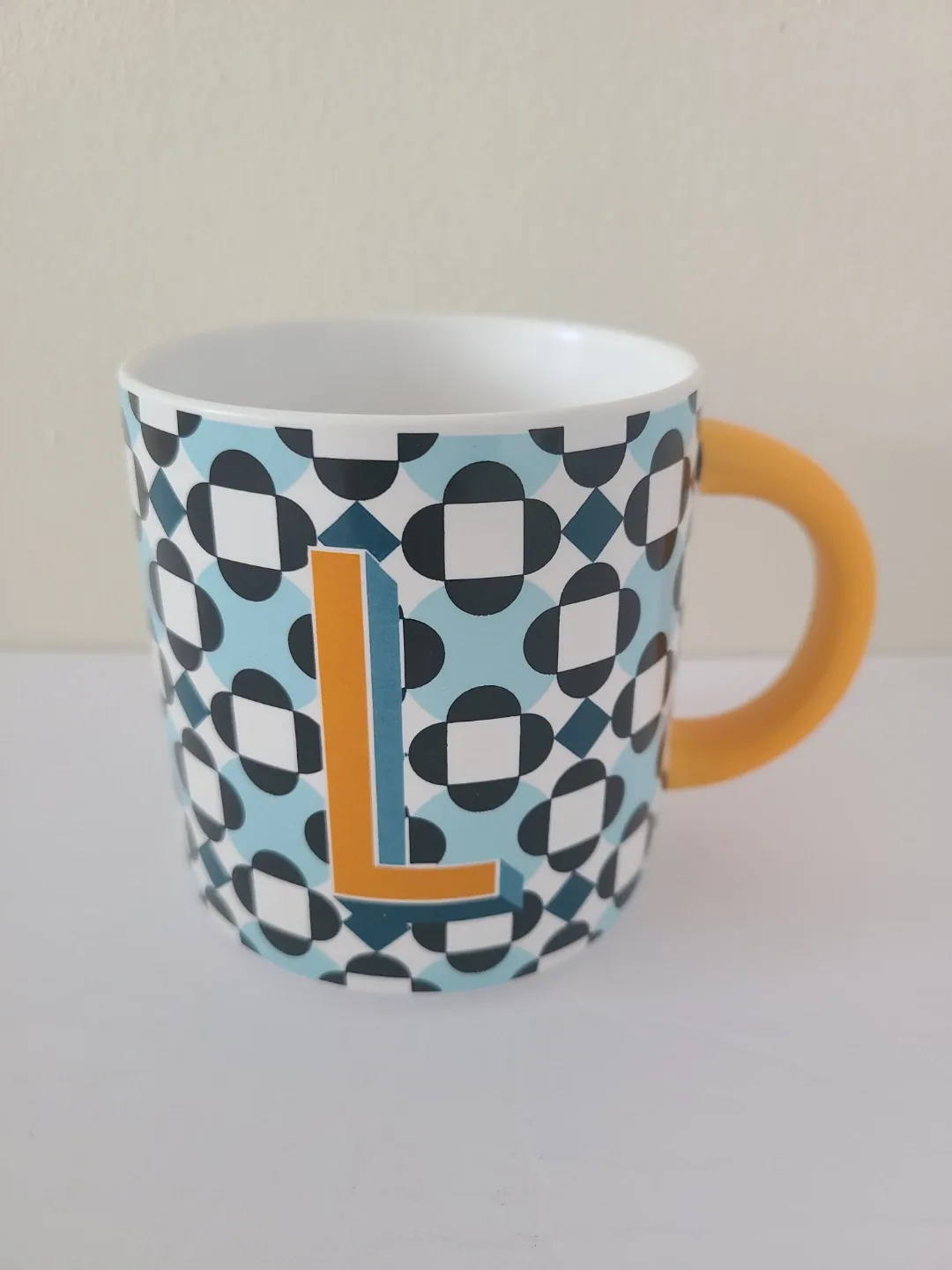 Indigo OUI Monogram "L" Mug ☕️ #Cleanout ♻️