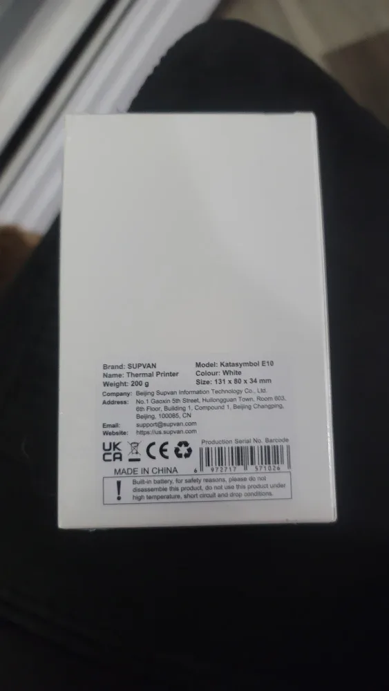New Supvan Katasymbol E10 Label Maker - White image indicator(3)