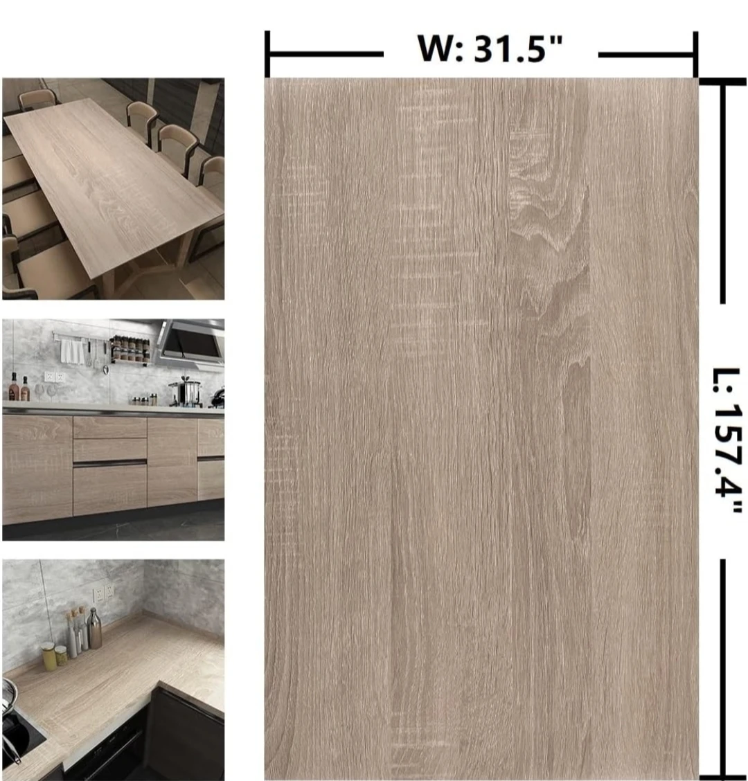 Wood Grain Contact Paper 31.5" x 157.4" - photo 2
