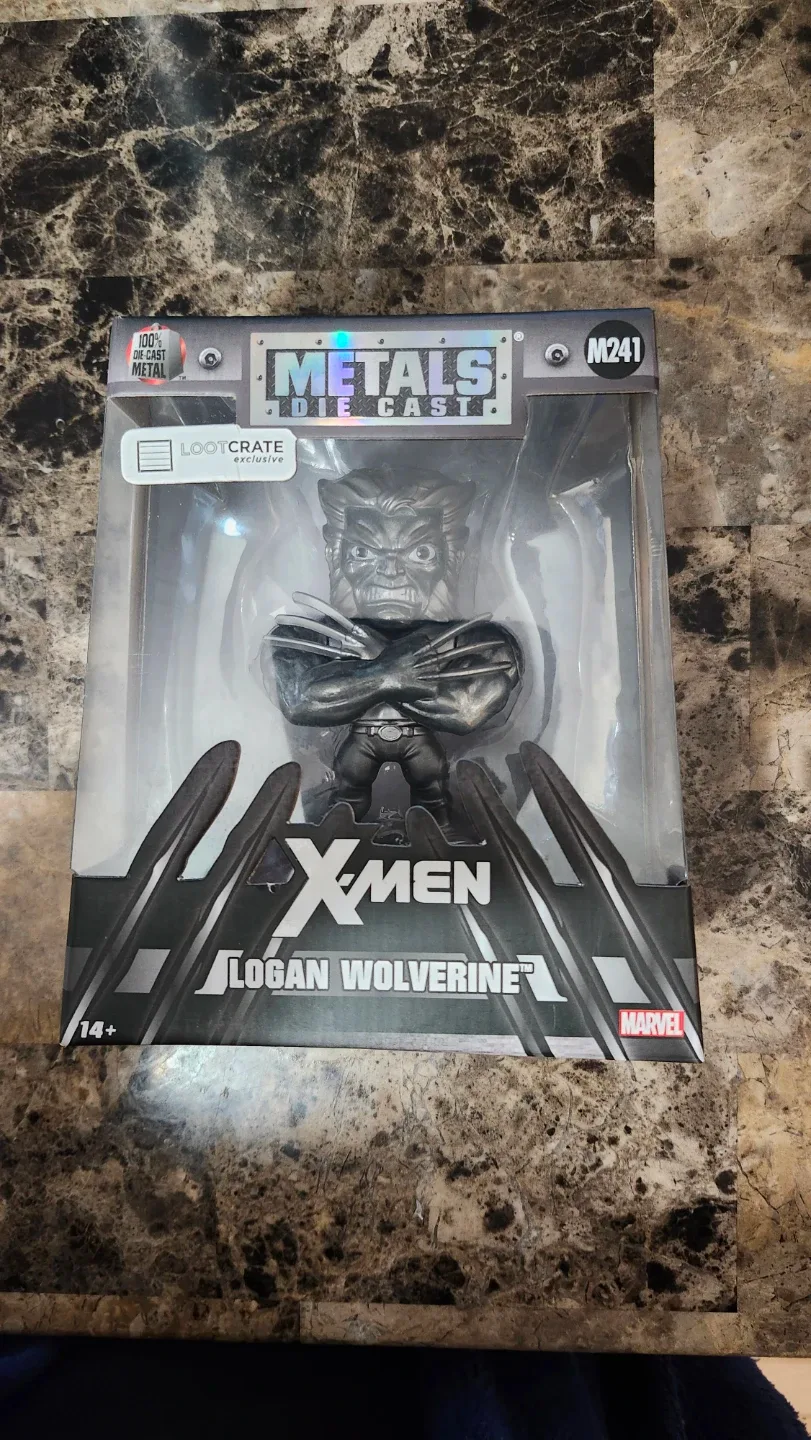 Metals Die Cast X-Men Logan Wolverine Figure