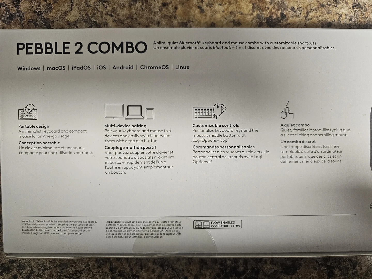 LOGITECH Pebble 2 Combo Keyboard and Mouse - photo 2