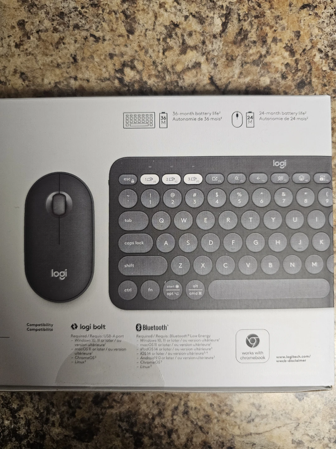 LOGITECH Pebble 2 Combo Keyboard and Mouse - photo 3
