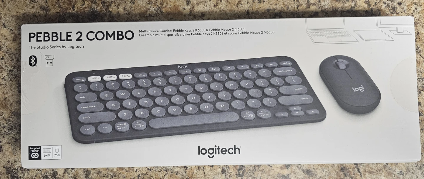LOGITECH Pebble 2 Combo Keyboard and Mouse