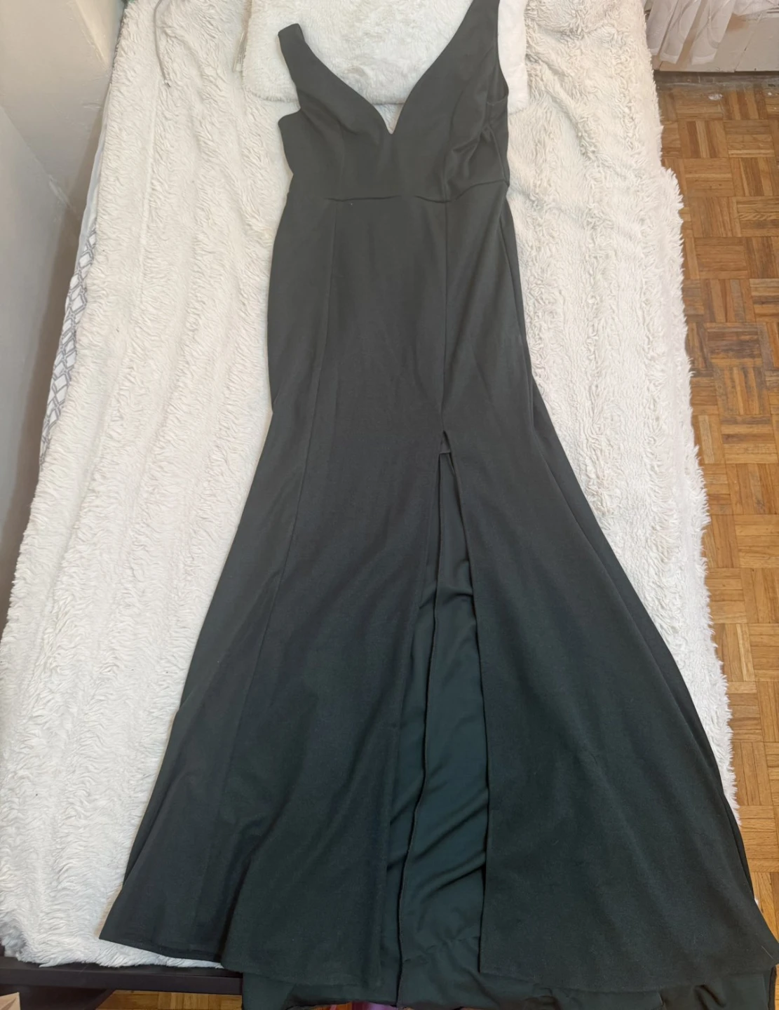 Dark Green Long Dress