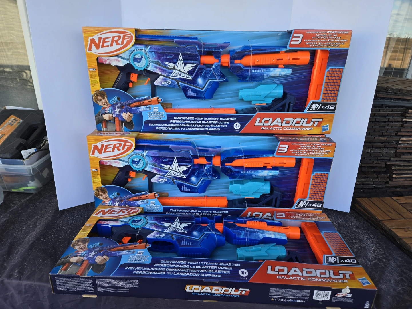 Brand new large nerf gun rifle galactic commander 4 avail - photo 2