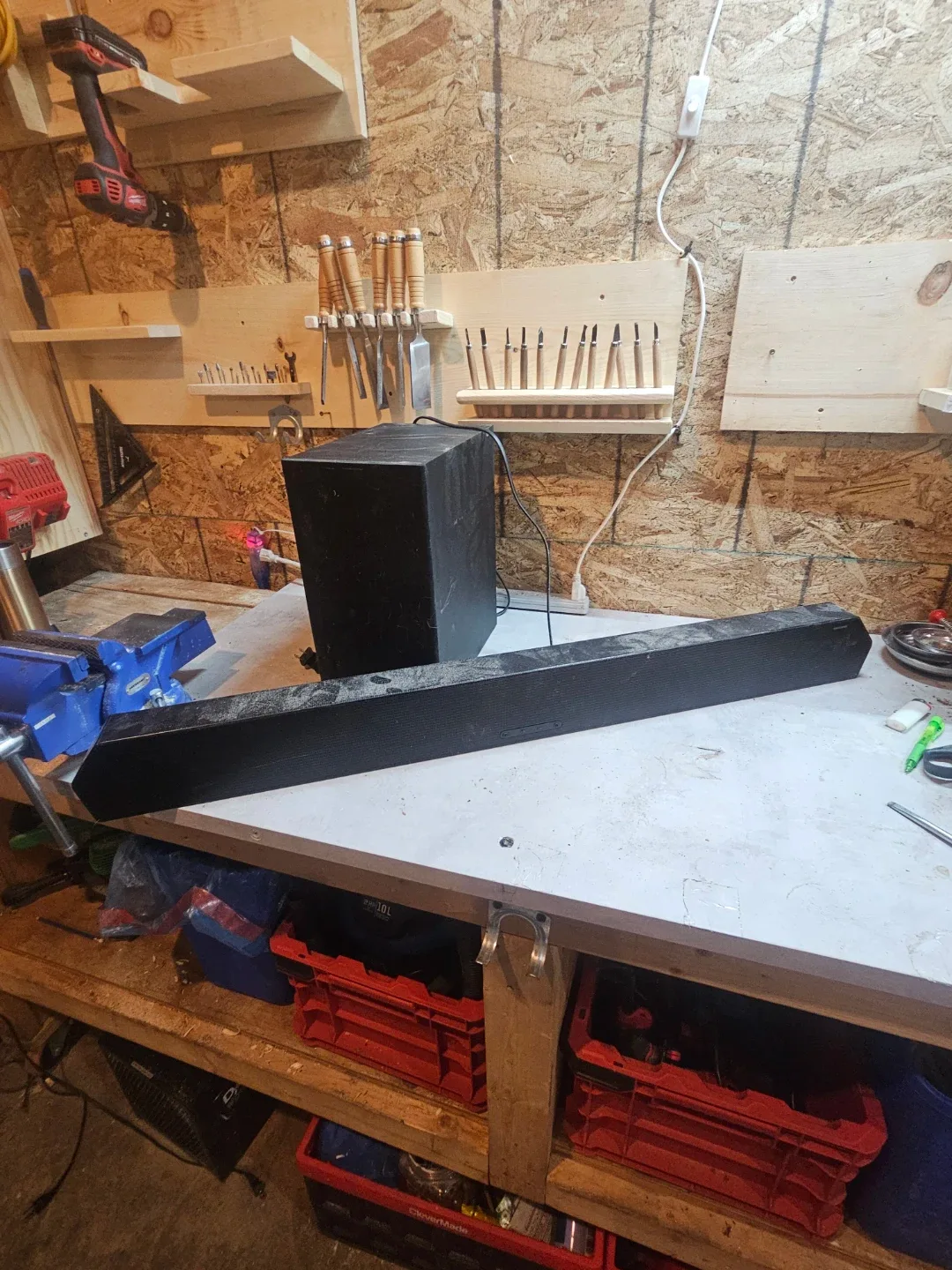 Soundbar and Subwoofer - Black