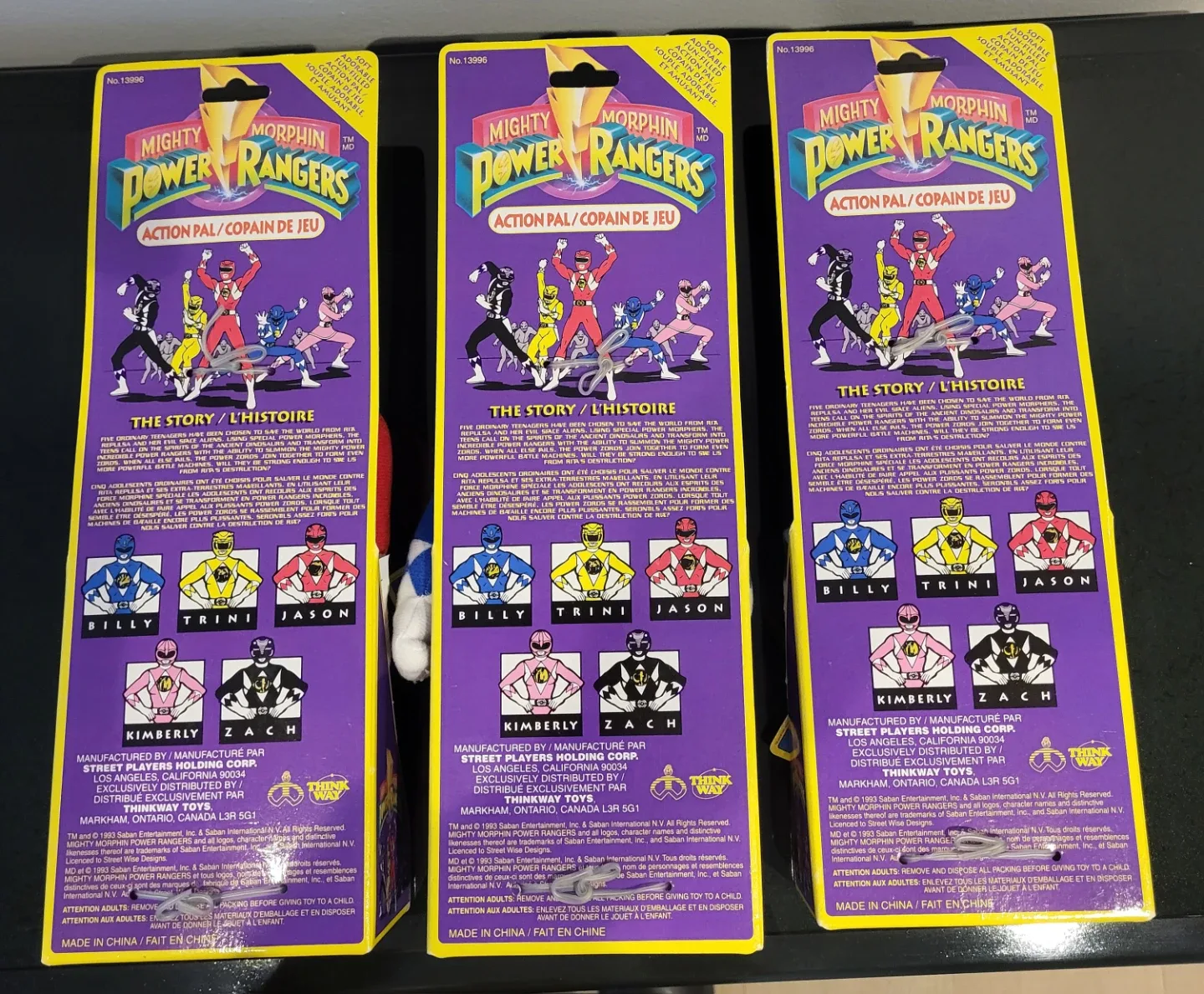 Mighty Morphin Power Rangers  - Vintage NEW image indicator(2)