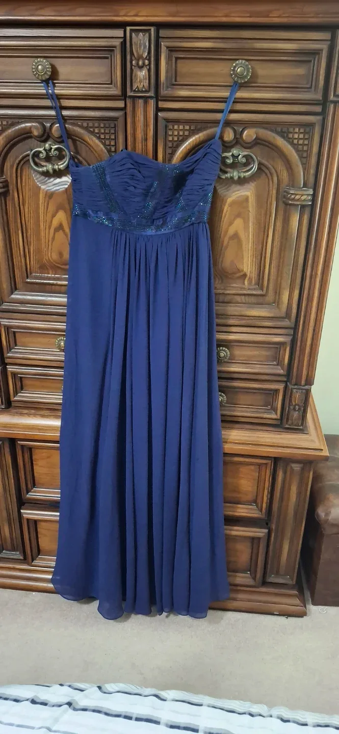 Navy Blue Formal Dress